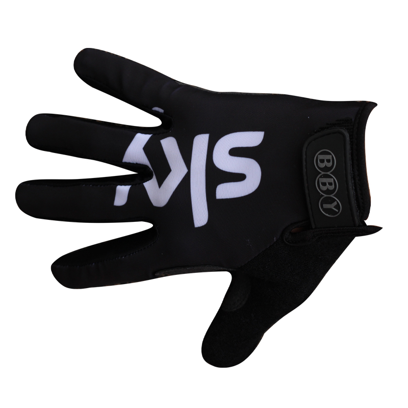 2014 Sky Guanto Ciclismo Nero